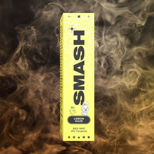 SMASH - 96 % HHC Premium Einweg Vape Lemon Haze