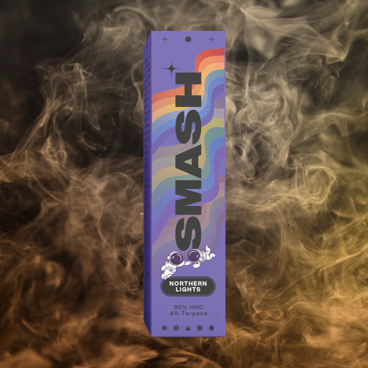 SMASH - 96 % HHC Premium Einweg Vape Northern Lights